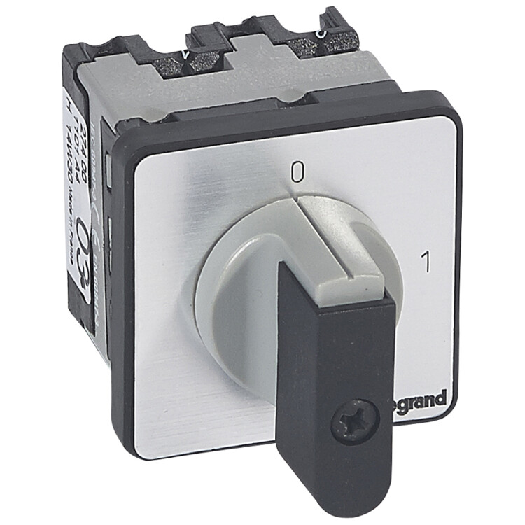 Выключатель - положение вкл/откл - PR 12 - 1П - 1 контакт - крепление на дверце | 027400 | Legrand