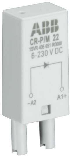Варистор и светодиод зеленый CR-P/M-62DV 24-60B AC/DC для реле CR-P, CR- M | 1SVR405655R4100 | ABB