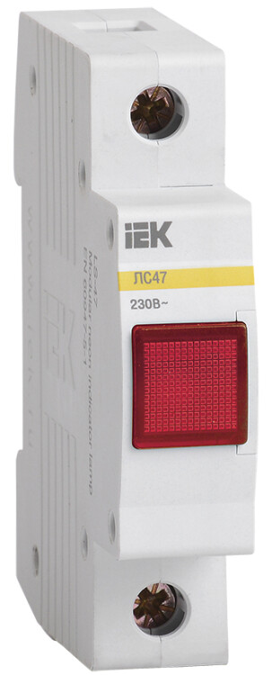 Сигнальная лампа ЛС-47 (красная) (неон) | MLS10-230-K04 | IEK