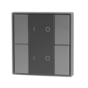 Кнопочная панель 4-х кл. (2 группы), пластиковый корпус, серый DA-SW-G2-PG | DA-SW-G2-PG | VARTON