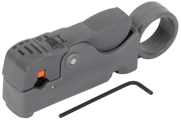 Инструмент для зачистки и обрезки коакс кабеля | TS2-GR10 | ITK