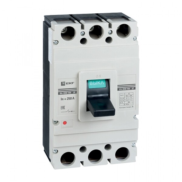 Автоматический выключатель ВА-99М 400/315А 3P 42кА EKF Basic | mccb99-400-315m | EKF