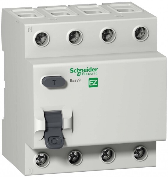 Выключатель дифференциальный (УЗО) EASY 9 4п 40А 30мА тип AC | EZ9R34440 | Schneider Electric